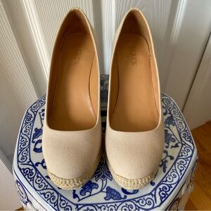 J. Crew Seville Espadrille Wedges | Size 6.5